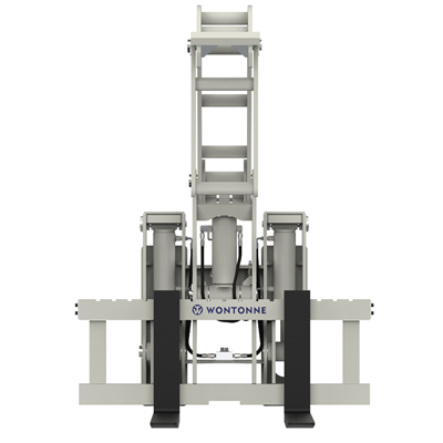 Манипулатор за стоманени тръби с панти